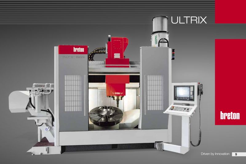 五軸聯(lián)動立式車銑復(fù)合加工中心 Ultrix （4軸或5軸）